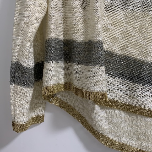 Brand new. light stripped sweater - Picture 4 of 5